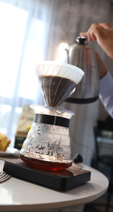 Preparo de café especial pelo método coado